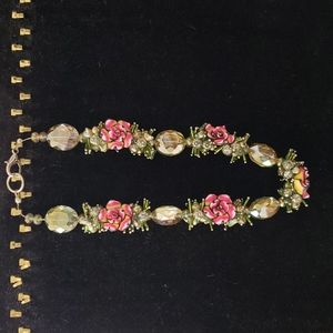 necklace with large sturdy clasp.